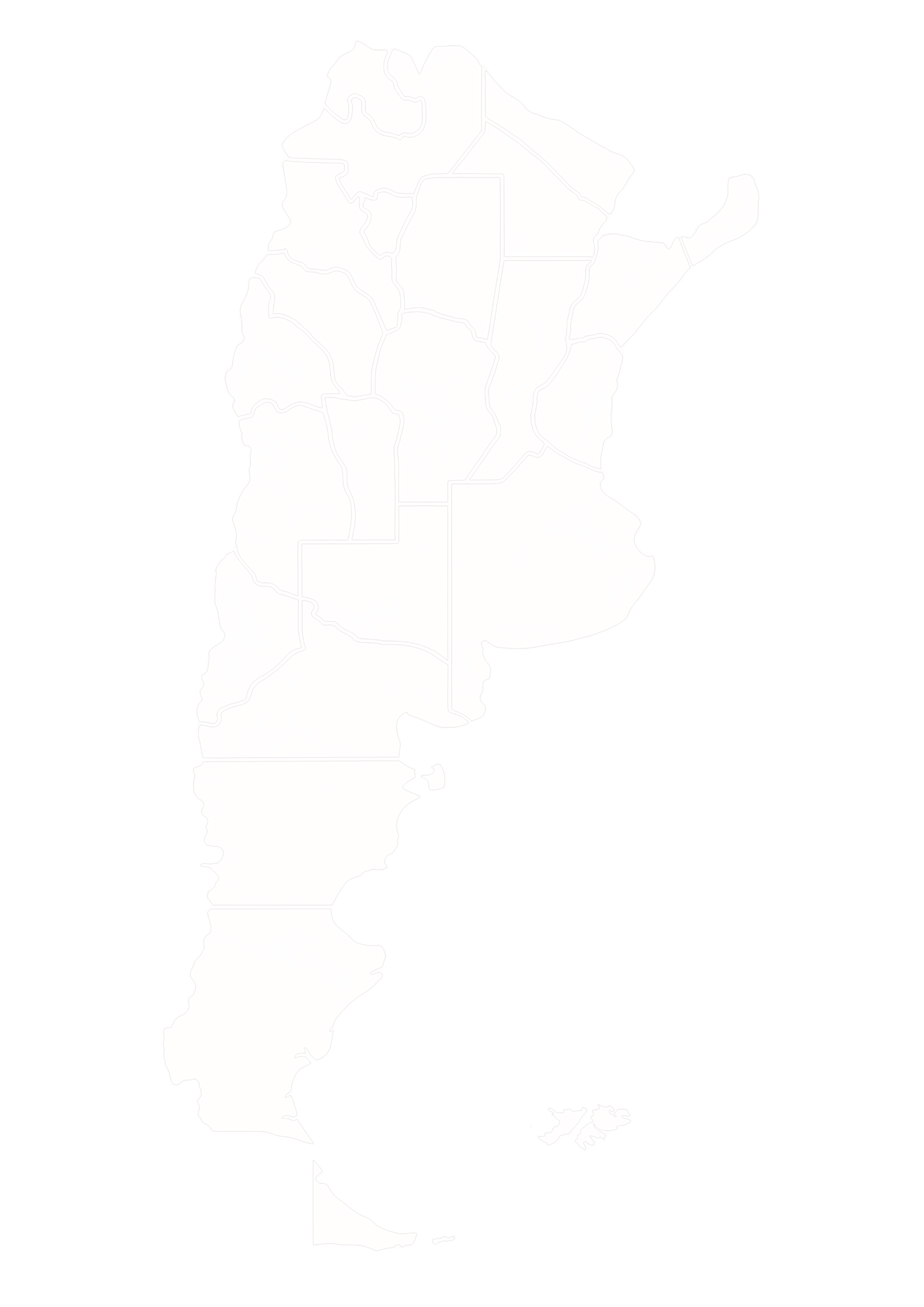 Mapa de Argentina
