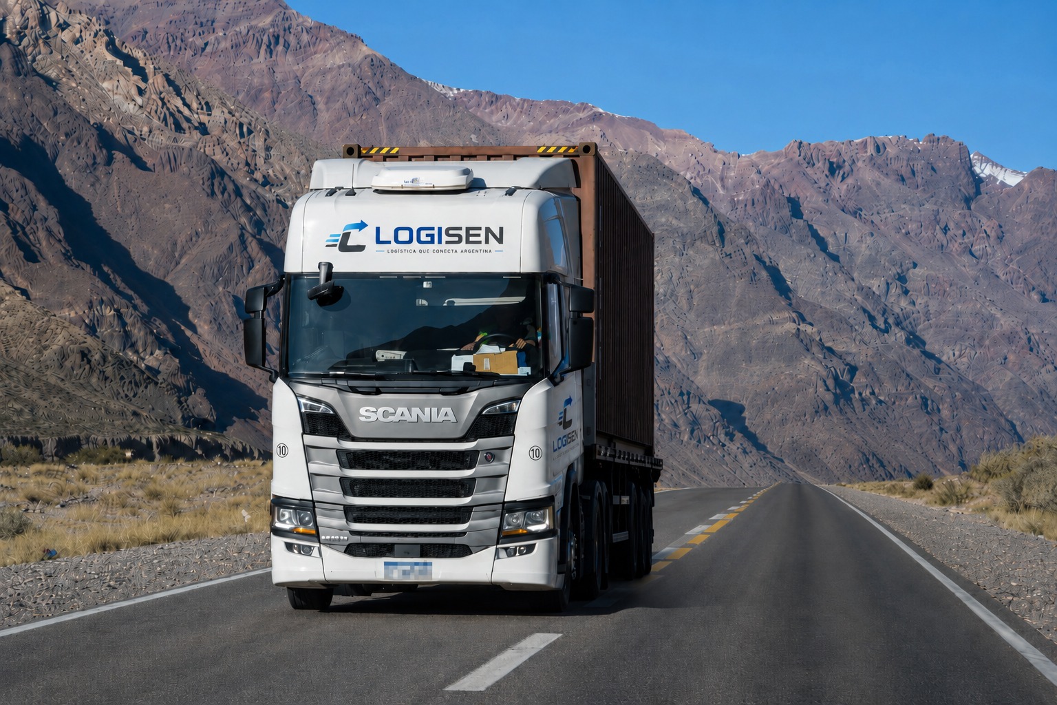 Flota LOGISEN en ruta